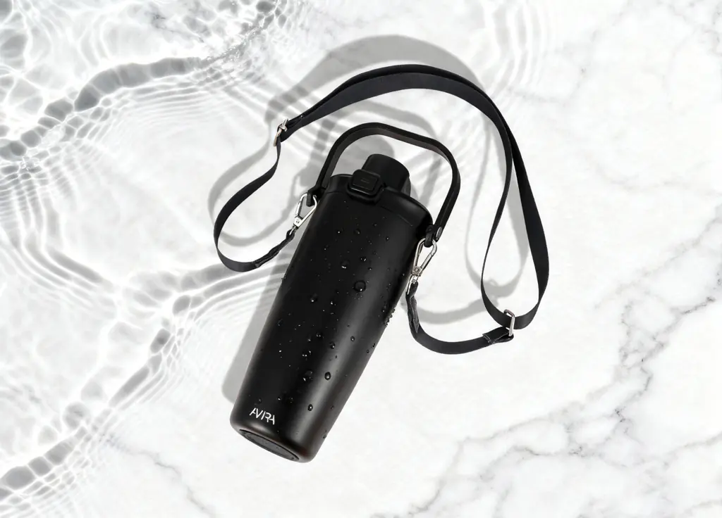 Avira Ayala RCS R-RVS duosip afsluitbare crossbody tumbler