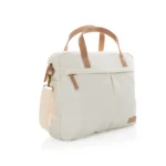 Impact AWARE™ 16 oz. recycled canvas laptoptas