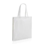 Impact AWARE™ gerecycled katoenen draagtas met bodem 145gsm