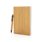 A5 Bamboe notitieboek & pen set