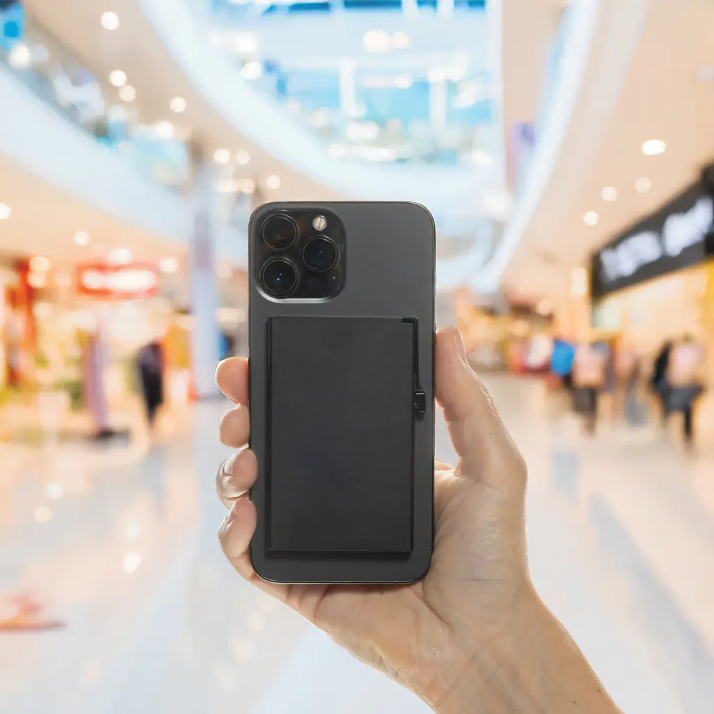 Standard aluminium RFID magnetic telefoon kaarthouder