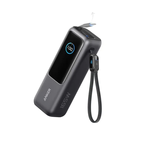 Anker Powerbank 25.000 mAh 165W met ingebouwde  kabel