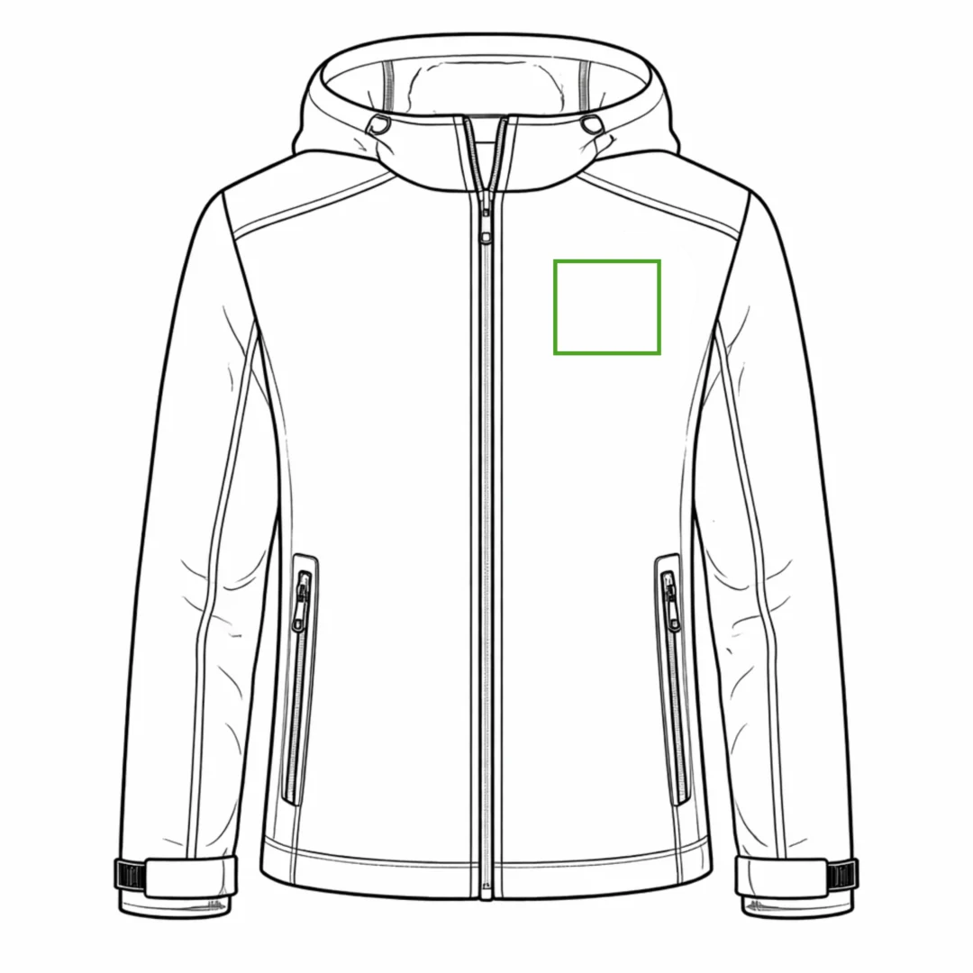 Borst links 100 x 100 mm