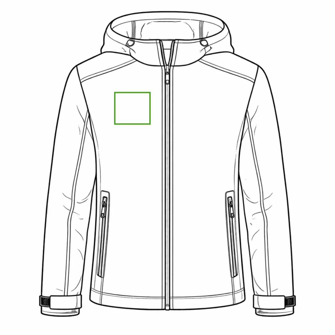 Borst rechts 100 x 100 mm