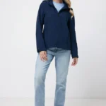 Dames softshell jas Makalu donkerblauw