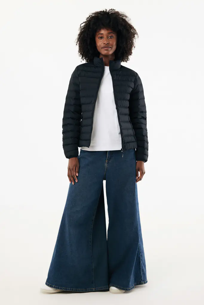 Dames gerecycled polyester jas met voering - Maiko