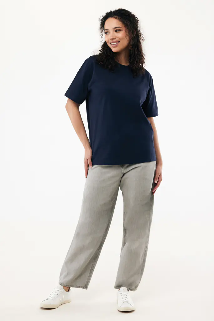 Heavyweight katoen t-shirt Nikko | 220 grams