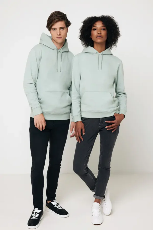 Hoodie gerecycled hoodie Jasper iceberg green, L