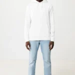 Lichtgewicht gerecycled katoen hoodie Rila recycled white