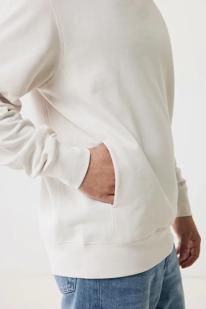 Recycled katoen hoodie met steekzakken - Yengo - Afbeelding 6