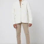 Fleece Jas gerecycled polyester Diran naturel, L