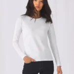 #E190 Ladies T-shirt long sleeve