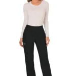 Cargobroek met standaard taille en zonder sluiting voor dames