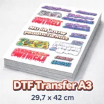 DTF Transfer A3 – 29,7 × 42 cm
