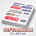 DTF Transfer A4 21 x 29,7 cm