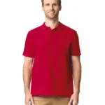Herenpolo Softstyle Dubbele piqué