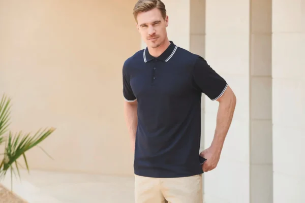 Men's Coolplus® Tipped Polo Shirt