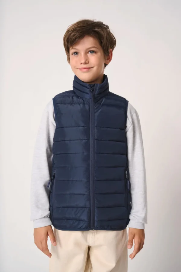 Gewatteerde kinder bodywarmer