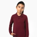 Kinderpolo lange mouwen
