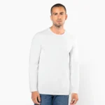 T-shirt ronde hals lange mouwen