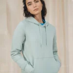 Ecologische damessweater met capuchon