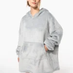 Poncho plaid