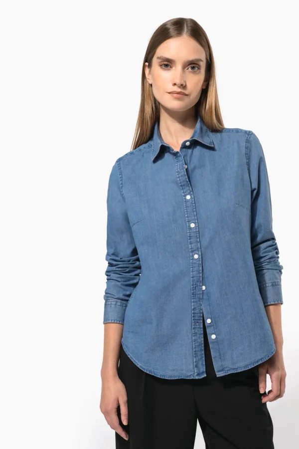 Damesblouse Denim