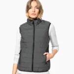 Ladies lightweight sleeveless down jacket