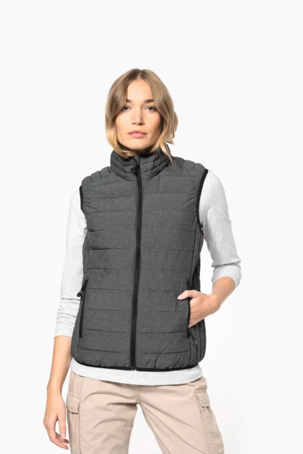 Ladies' lightweight sleeveless down jacket