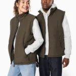 Met fleece gevoerde bodywarmer