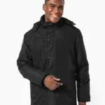 Parka met afneembare capuchon