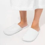 Uniseks badstofslippers