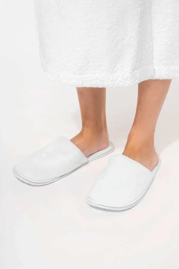 Uniseks badstofslippers