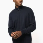Heren cardigan met rits