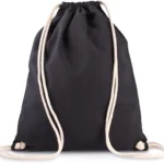 Rugzak van biokatoen met koordjes