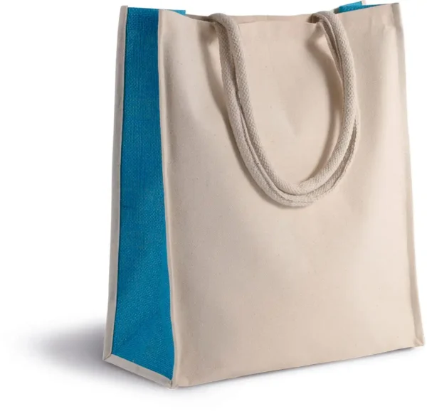 Shopper van katoen/jute - 23 L