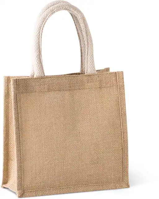 Shopper van jutecanvas - klein model