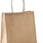Shopper van jutecanvas groot model