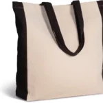 Tweekleurige shopper