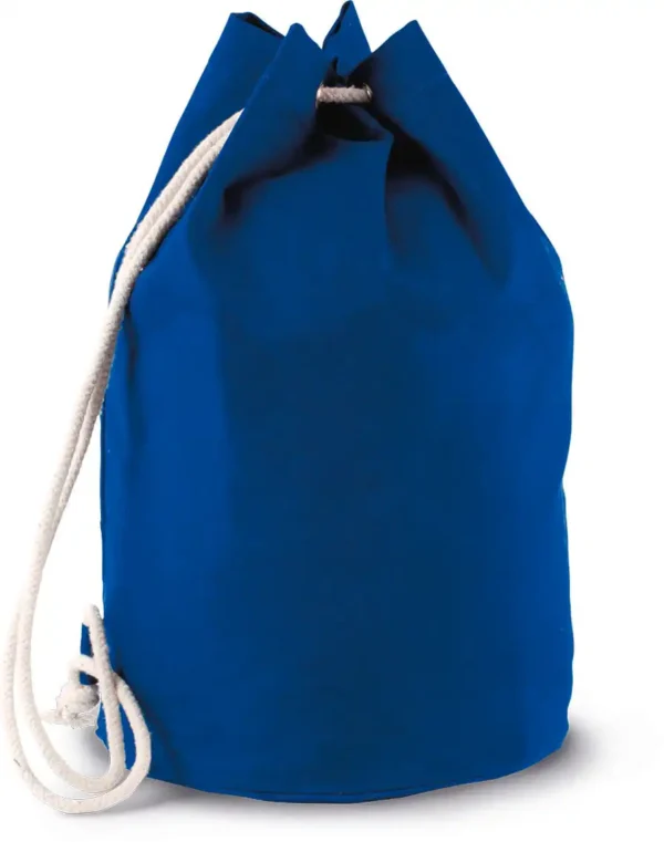 Katoenen tas met koord in marinestijl