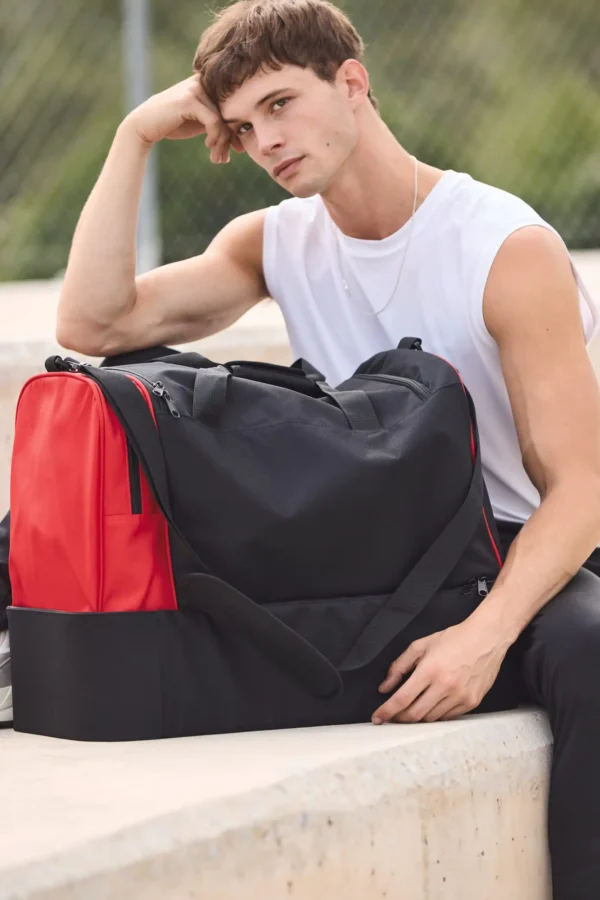 Sporttas met stevige bodem