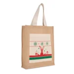 Shopper met kerstmotieven