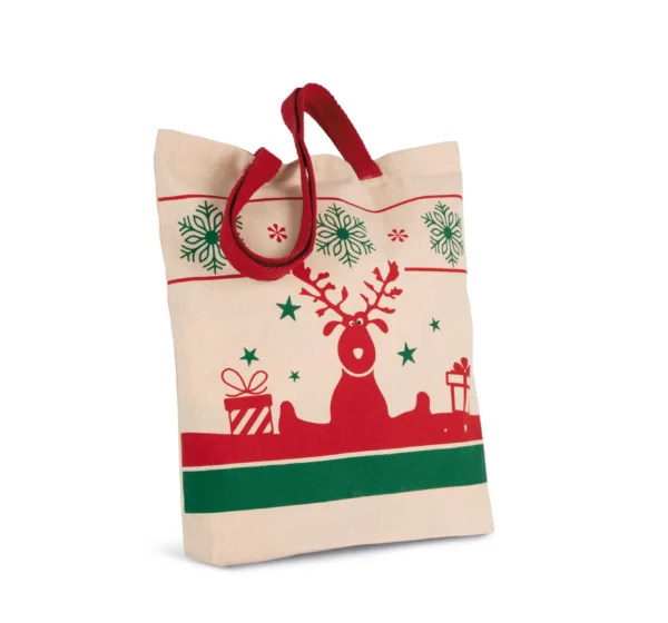 Shopper met kerstmotieven