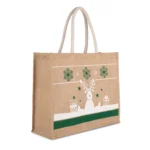 Shopper met kerstmotieven