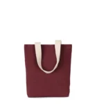 Gerecyclede shopper met platte bodem