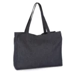 Grote shopper van denim