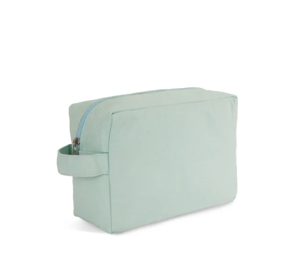 Toilettas van biologisch katoen.