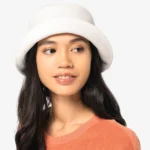 Ecologische uniseks bucket hat in badstof