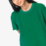 Ecologisch badstof dames T-shirt