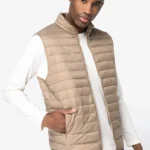 Ecologische lichte bodywarmer voor heren